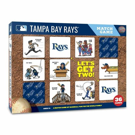 YOUTHEFAN MLB Tampa Bay Rays Licensed Memory Match Game 2500898